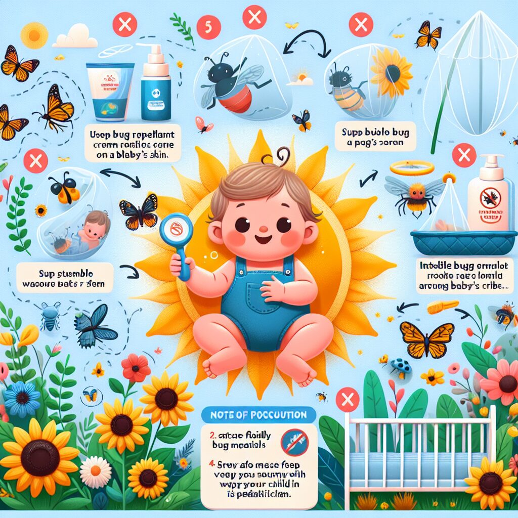 赤ちゃんの虫除け対策ガイド: 健やかな夏を過ごすために
