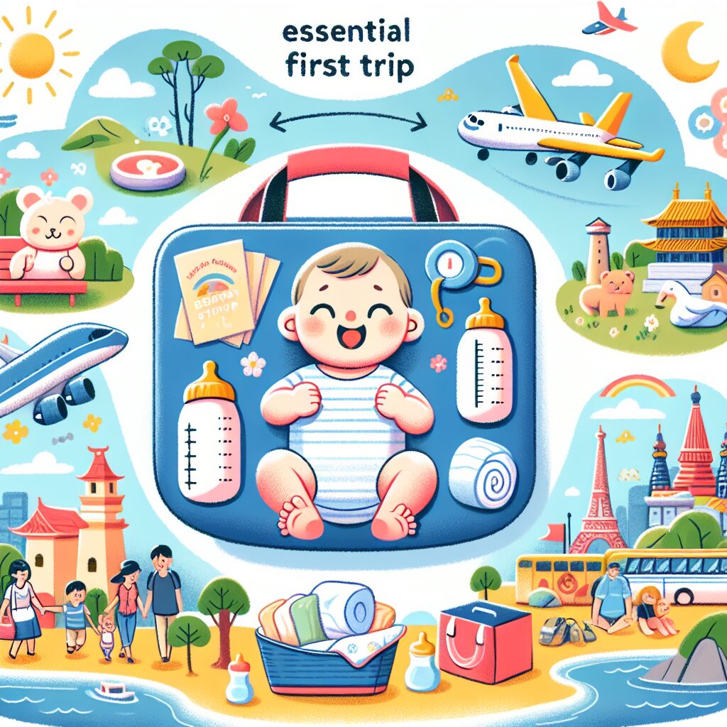 赤ちゃんと初めての旅行: 必要な持ち物と人気の行き先ガイド