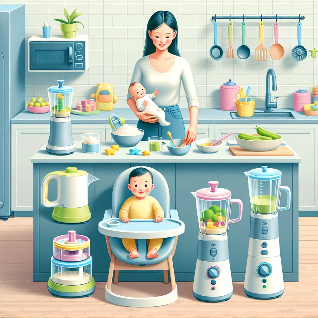 離乳食作りを楽にする！ストレスを減らすためのアイデア